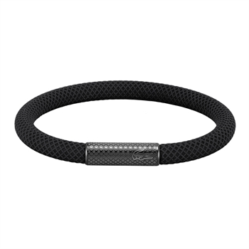 Lacoste 1212 Casual Armbånd Bred Sort